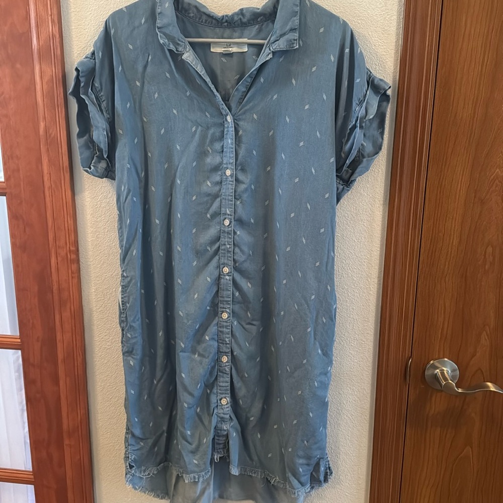 Thread & Supply Women’s Denim Dress with Pockets - Size L